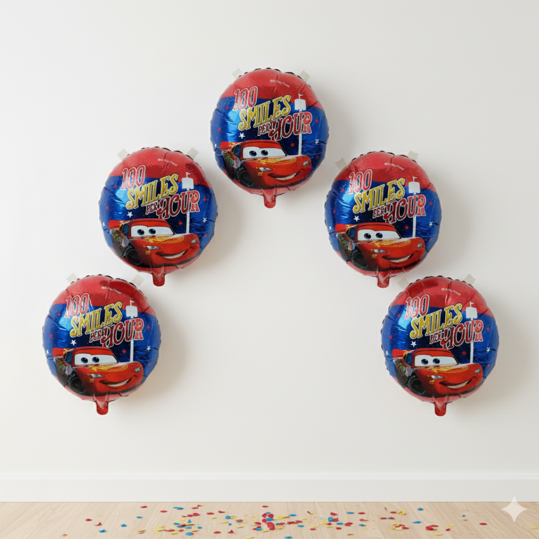 Compra Globo Metalizado Cars en Partymax. Bogotá. Imagen #2.