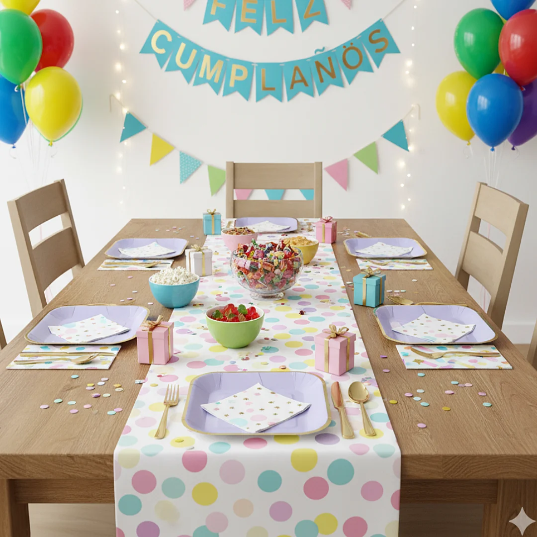 Compra Plato Cuadrado Pequeño 6" Lila Pastel *10 Unidades en Partymax. Bogotá. Imagen #2.