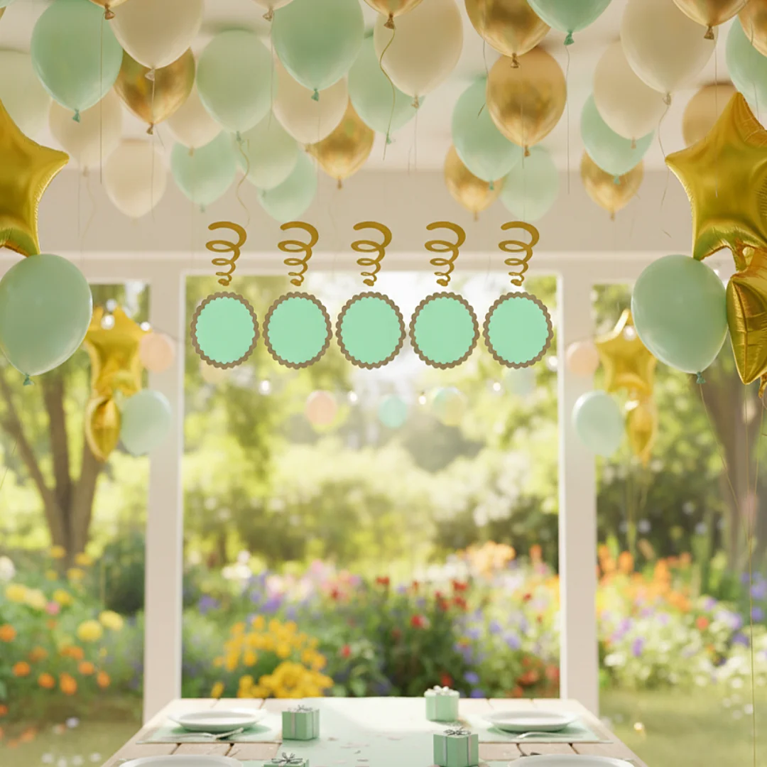 Compra Espiral Verde Pastel *4 Unidades en Partymax. Bogotá. Imagen #2.