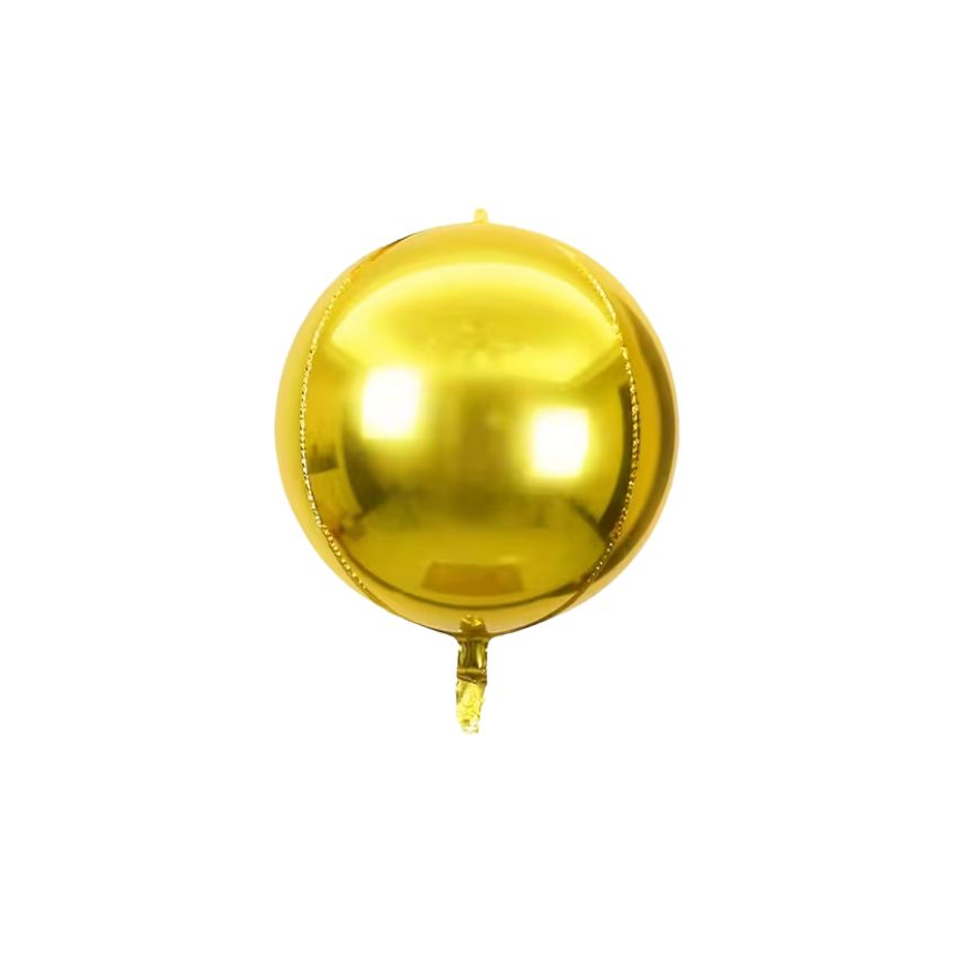 Compra Globo Orbz de 30Cm Dorado *6 Unidades en Partymax. Bogotá. Imagen #1.