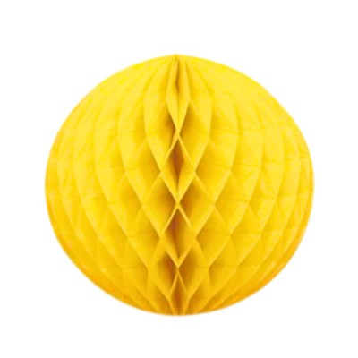 Compra aquí Bola Decorativa de 22Cms Amarilla #1