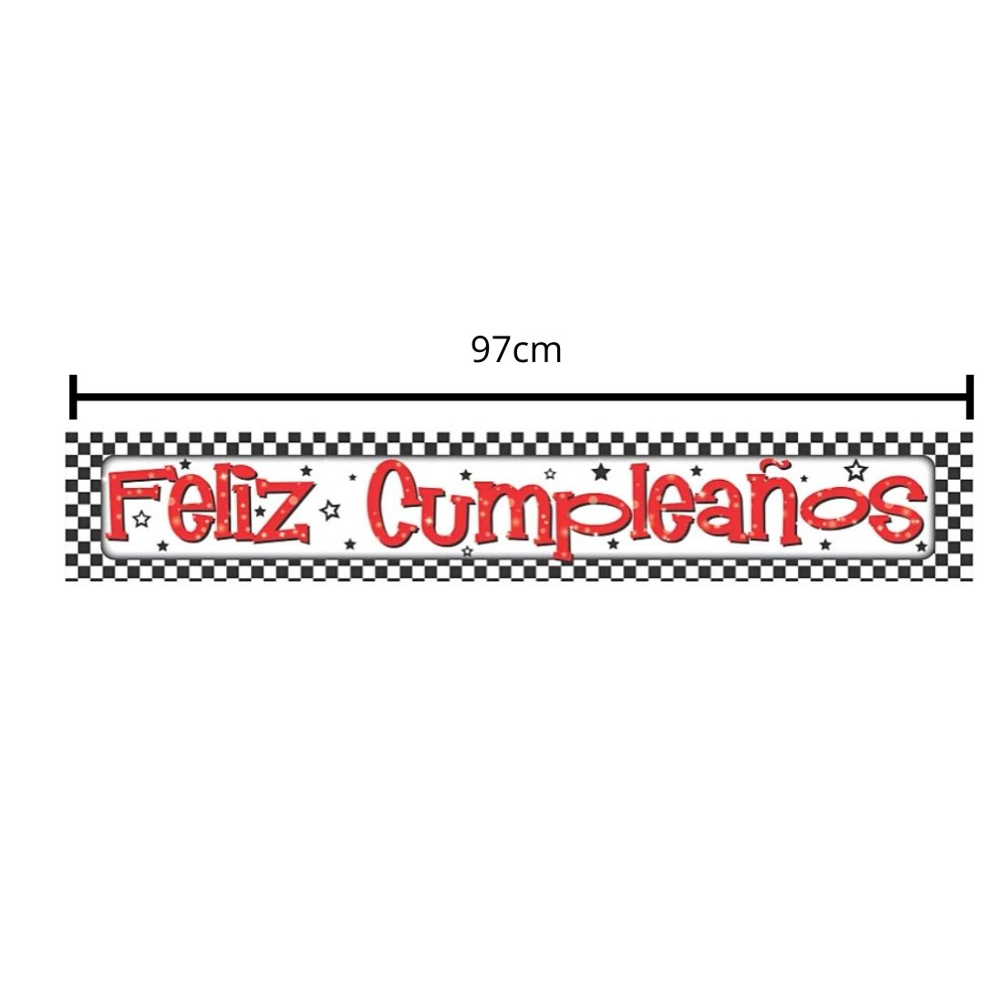 Compra Banner Grand Prix de 15 Cm *97Cm en Partymax. Bogotá. Imagen #3.