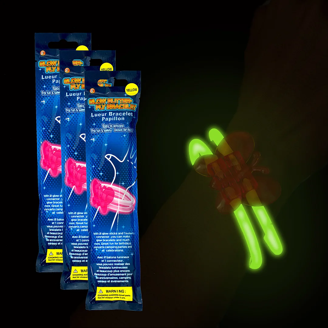 Compra Pulsera Mariposa Neón en Partymax. Bogotá. Imagen #1.
