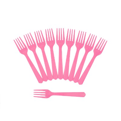 Compra Tenedor Rosado * 10 Unidades en Partymax. Bogotá. Imagen #1.