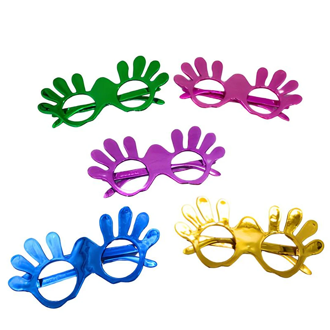 Compra Gafas Manos Metalizado Paga 5 Y Lleva 6 en Partymax. Bogotá. Imagen #1.