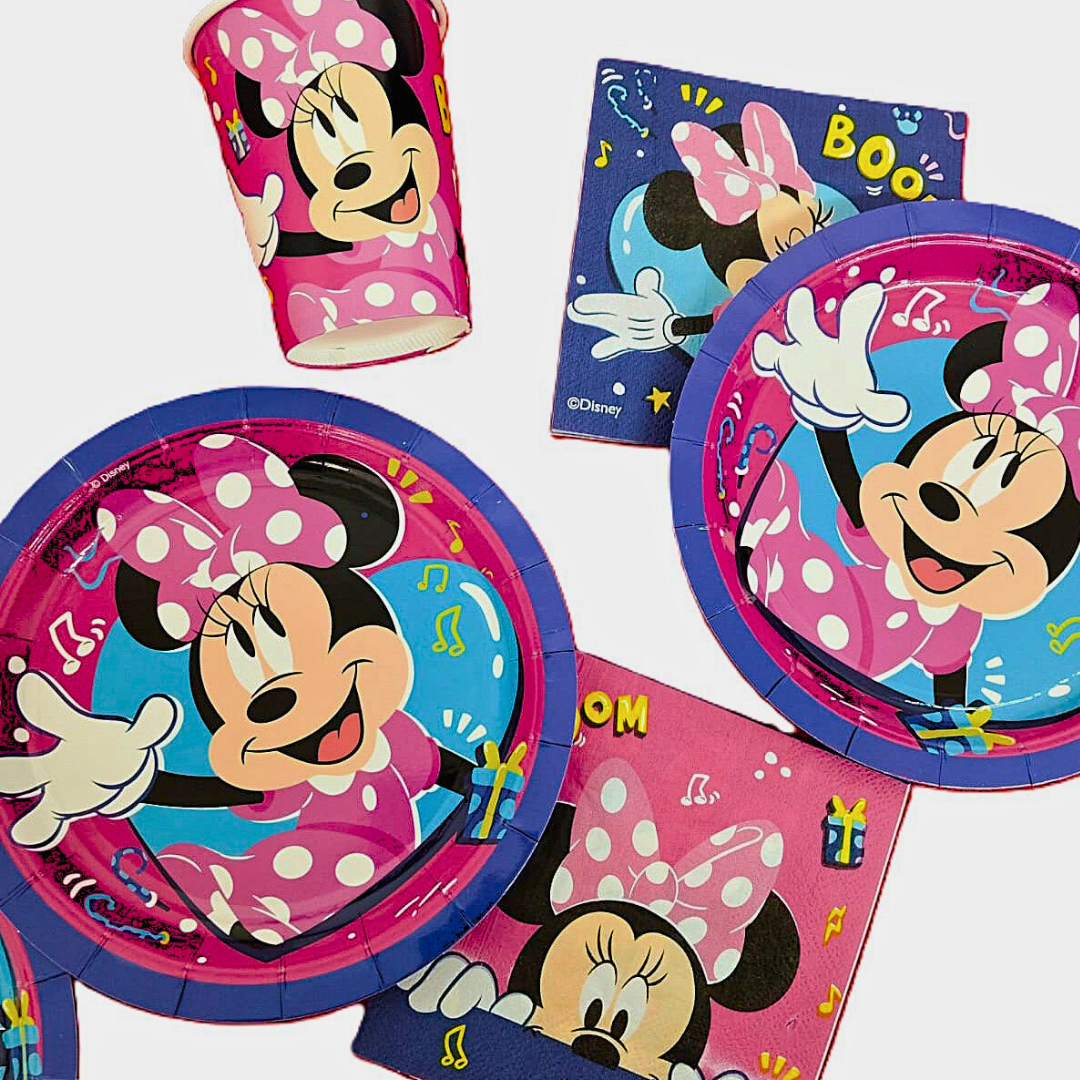 Compra Plato Redondo 7" Minnie * 10 Unidades en Partymax. Bogotá. Imagen #2.