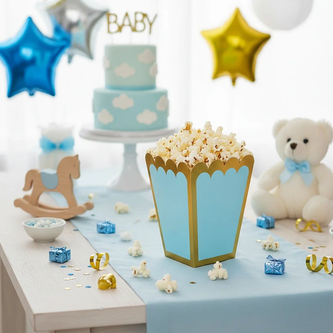 Compra Crispetera Azul Pastel *6 Unidades en Partymax. Bogotá. Imagen #2.