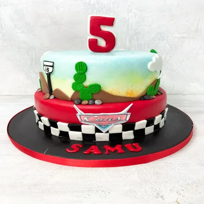 Contrata el servicio de Torta de Cars en Partymax. Imagen #1