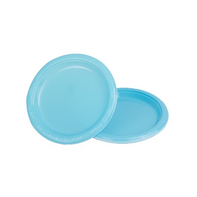 Compra Plato Plástico 6" Azul Celeste *10 Unidades en Partymax. Bogotá. Imagen #1.