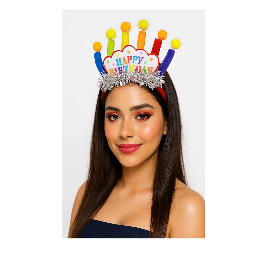 Compra Diadema de Velas Happy Birthday en Partymax. Bogotá. Imagen #2.