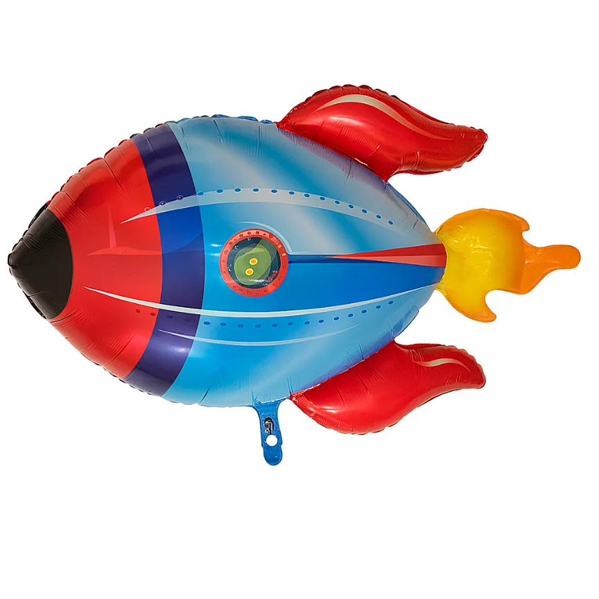 Compra Globo Metalizado Cohete Espacial en Partymax. Bogotá. Imagen #1.