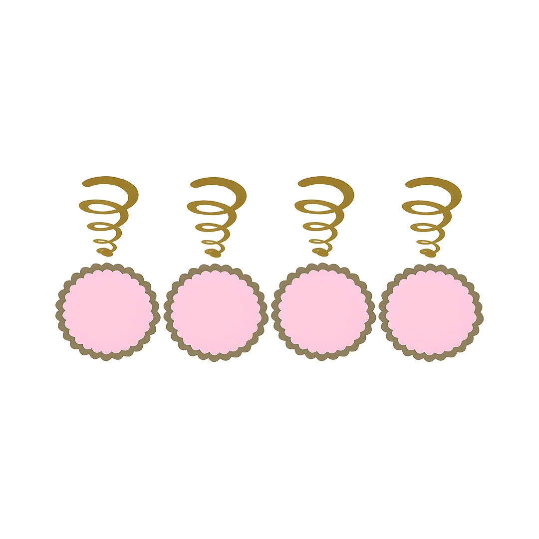 Compra Espiral Rosado Pastel *4 Unidades en Partymax. Bogotá. Imagen #1.