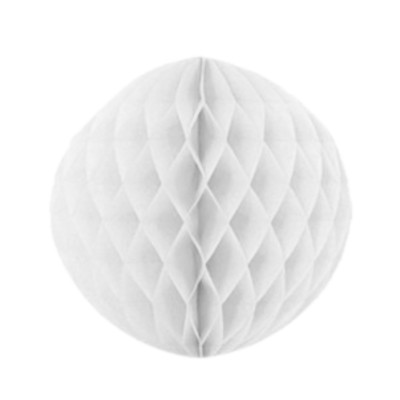 Compra aquí Bola Decorativa de 22Cms Blanca #1