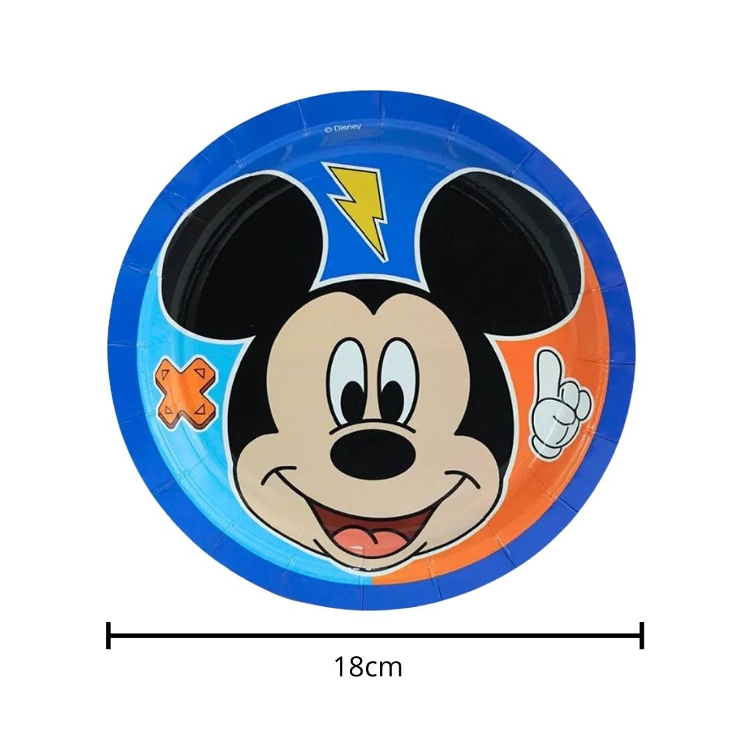 Compra Plato Redondo 7" Mickey *10 Unidades en Partymax. Bogotá. Imagen #4.