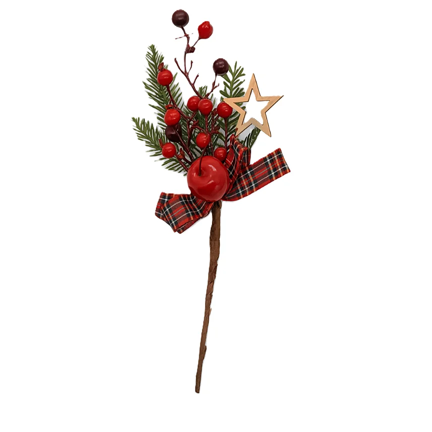 Compra Follaje Navideño Con Moño en Partymax. Bogotá. Imagen #1.