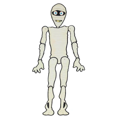Compra Articulado Momia Colgante En Cartón *1 Unidad en Partymax. Bogotá. Imagen #1.