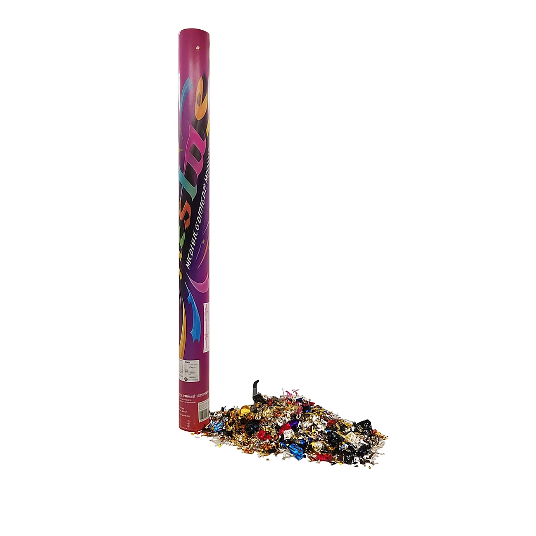 Compra Lanza Confetti 60 Cms Papel Metalizado en Partymax. Bogotá. Imagen #1.