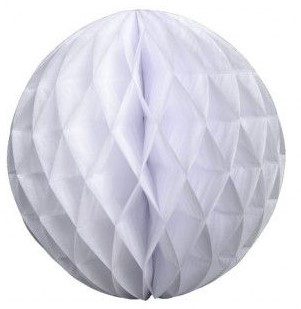 Compra aquí Bola Decorativa de 32Cms Blanco #1
