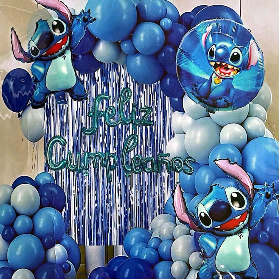 Compra Kit de Globos Stitch *75 Piezas en Partymax. Bogotá. Imagen #1.