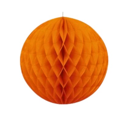 Compra aquí Bola Decorativa de 22Cms Naranja #1