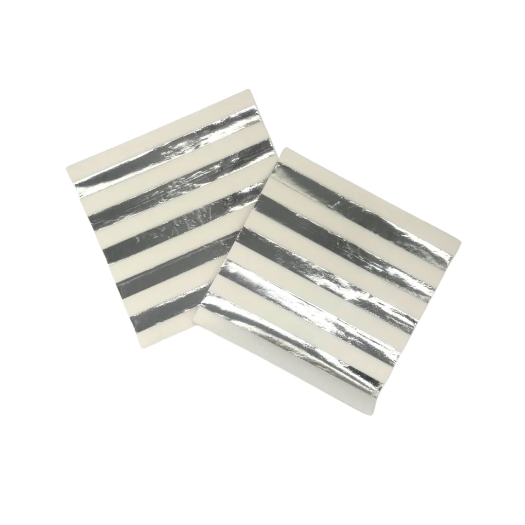 Compra Servilleta Rayas Plateado -Blanco *20 Unidades en Partymax. Bogotá. Imagen #1.