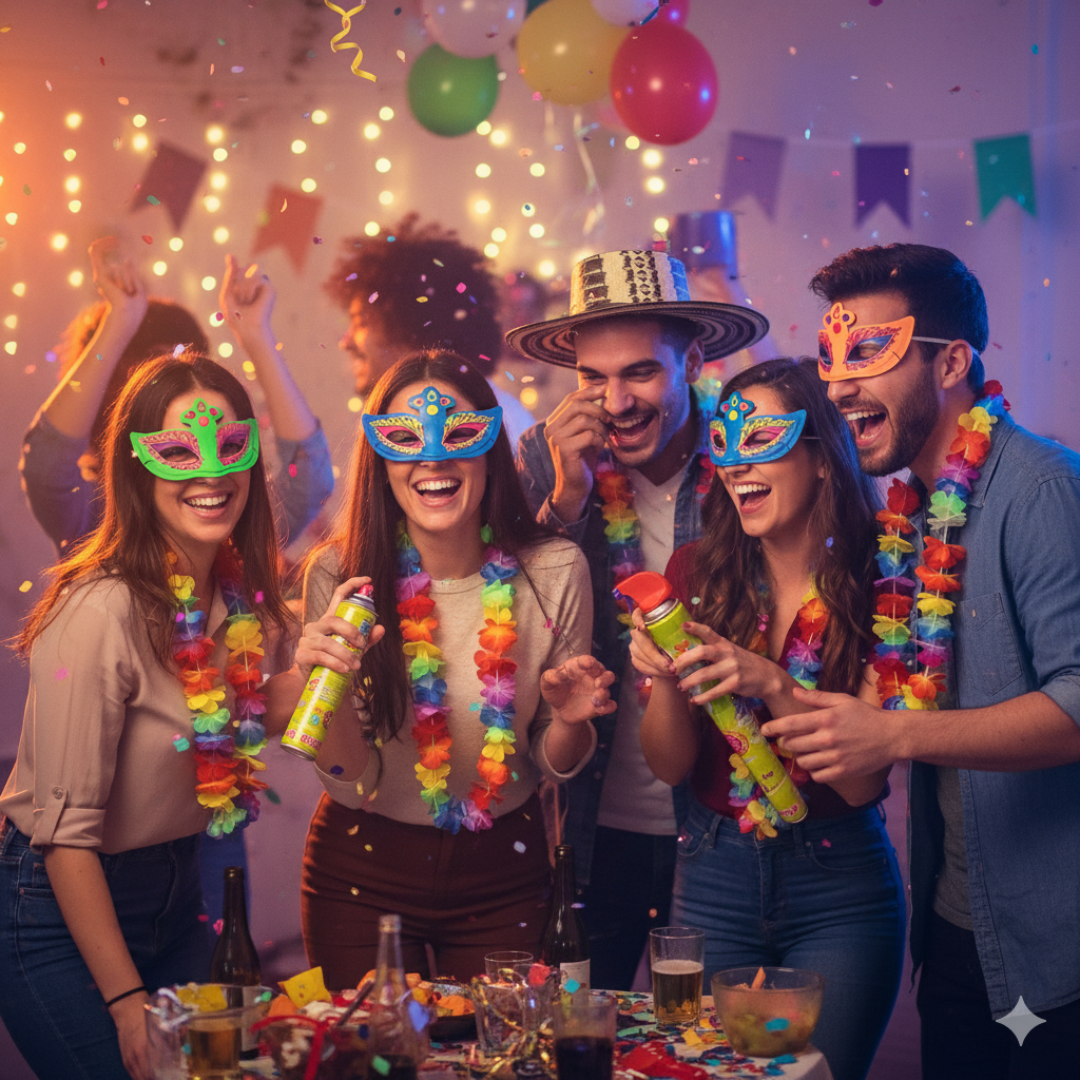 Compra Kit Hora Loca Carnaval para 12 Personas en Partymax. Bogotá. Imagen #2.