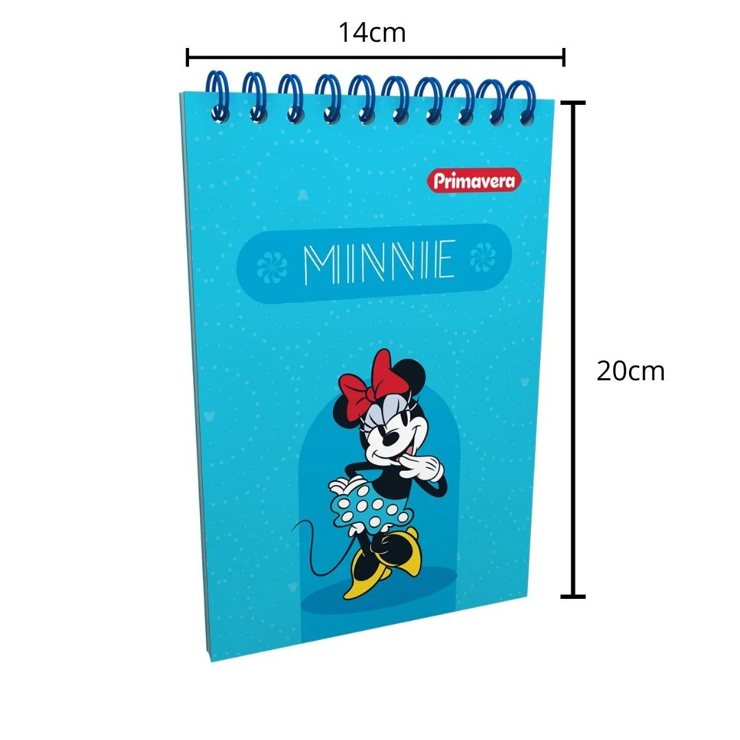 Compra Cuaderno Rayas Argollado Vertical Minerva Mouse *80Hojas en Partymax. Bogotá. Imagen #2.