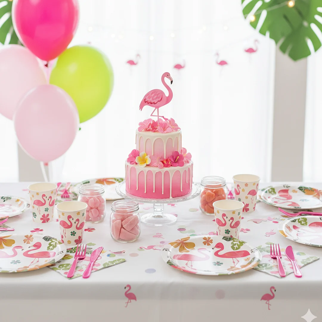 Compra Vaso 9 Onzas Flamingo *10 Unidades en Partymax. Bogotá. Imagen #2.