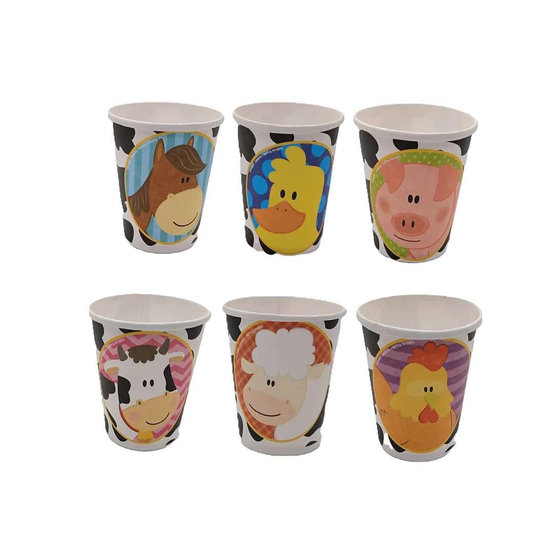 Compra Vaso Animalitos Granja Surtido *10 Unidades en Partymax. Bogotá. Imagen #1.