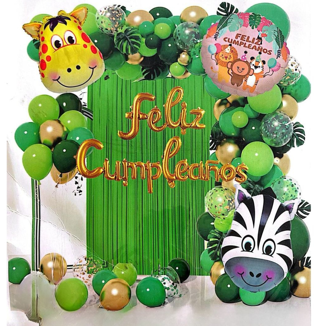 Compra Kit de Globos Selva *75 Piezas en Partymax. Bogotá. Imagen #1.