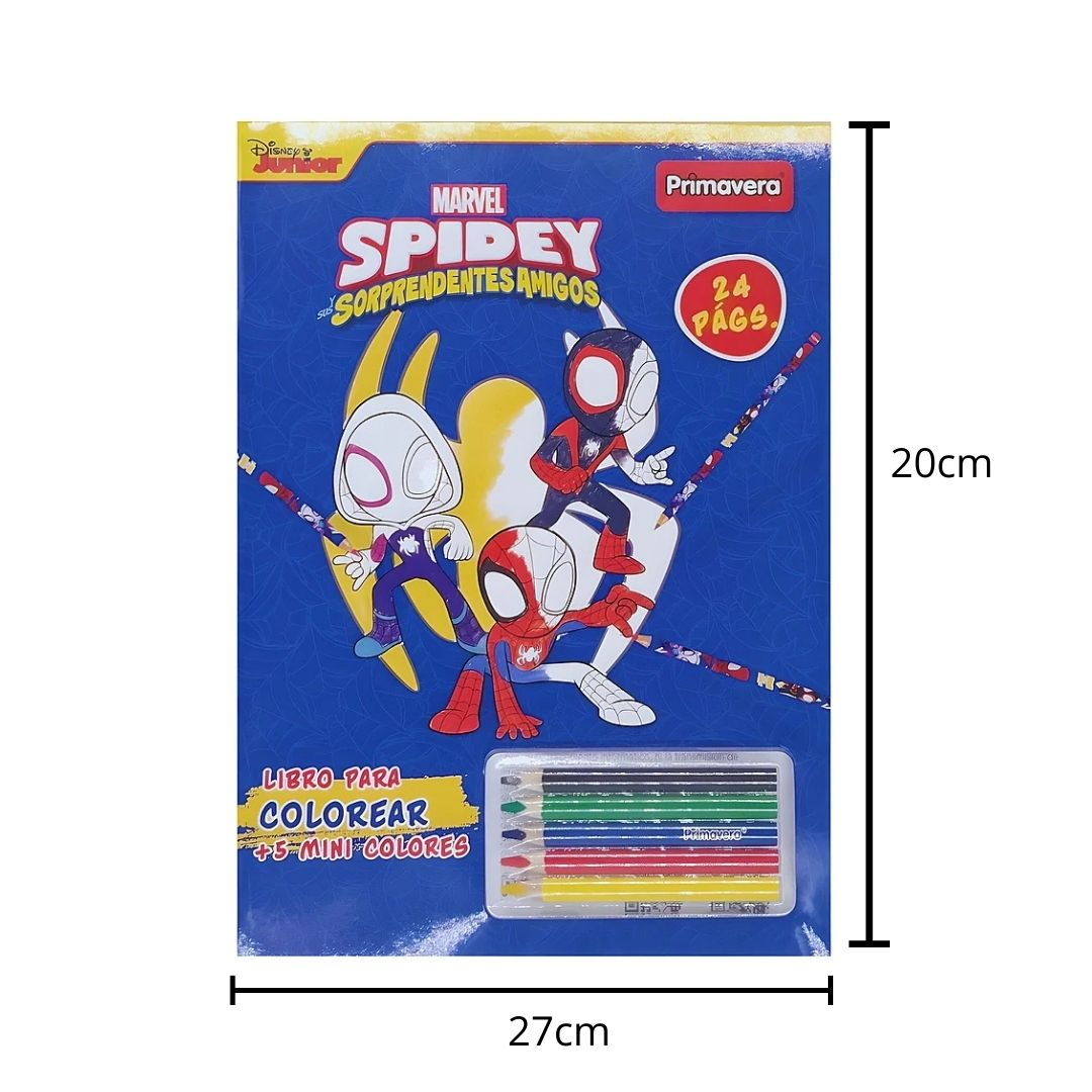 Compra Set Libro para Colorear Spidey *24 Páginas en Partymax. Bogotá. Imagen #2.