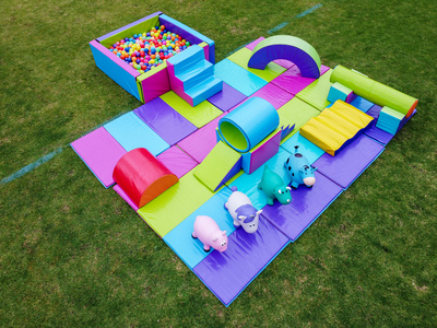 Contrata el servicio de Gimnasio + Piscina de Pelotas en Partymax. Imagen #1