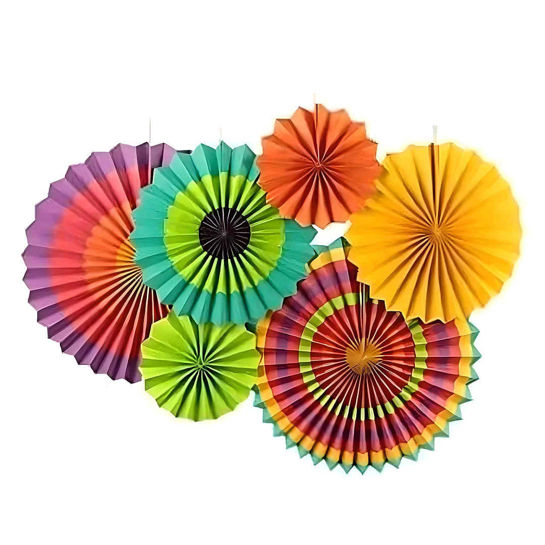 Compra aquí Set de Girasoles Multicolor Acidos *6 Unidades #1