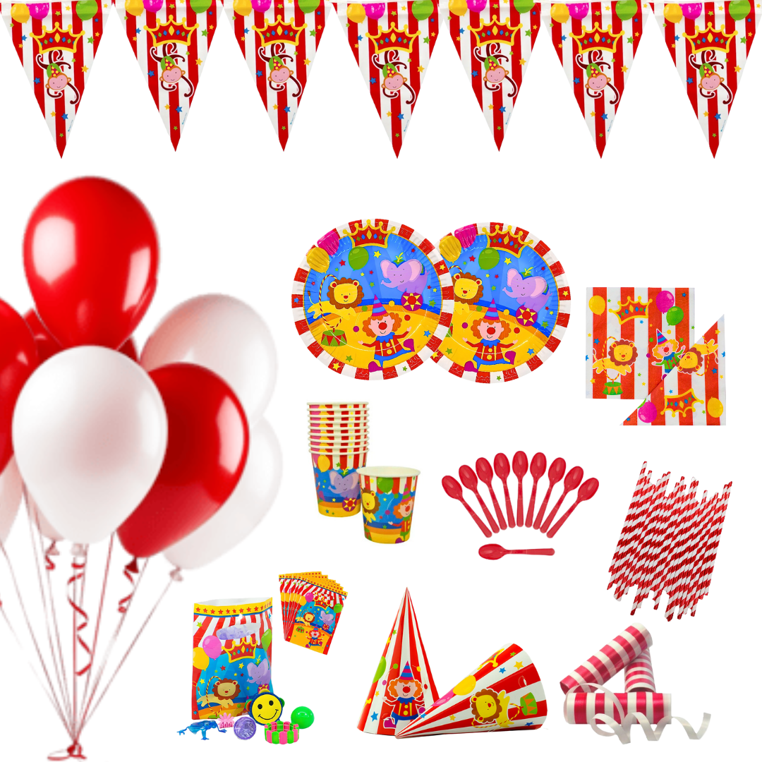 Compra Kit Decoración Circo para 10 Personas en Partymax. Bogotá. Imagen #1.