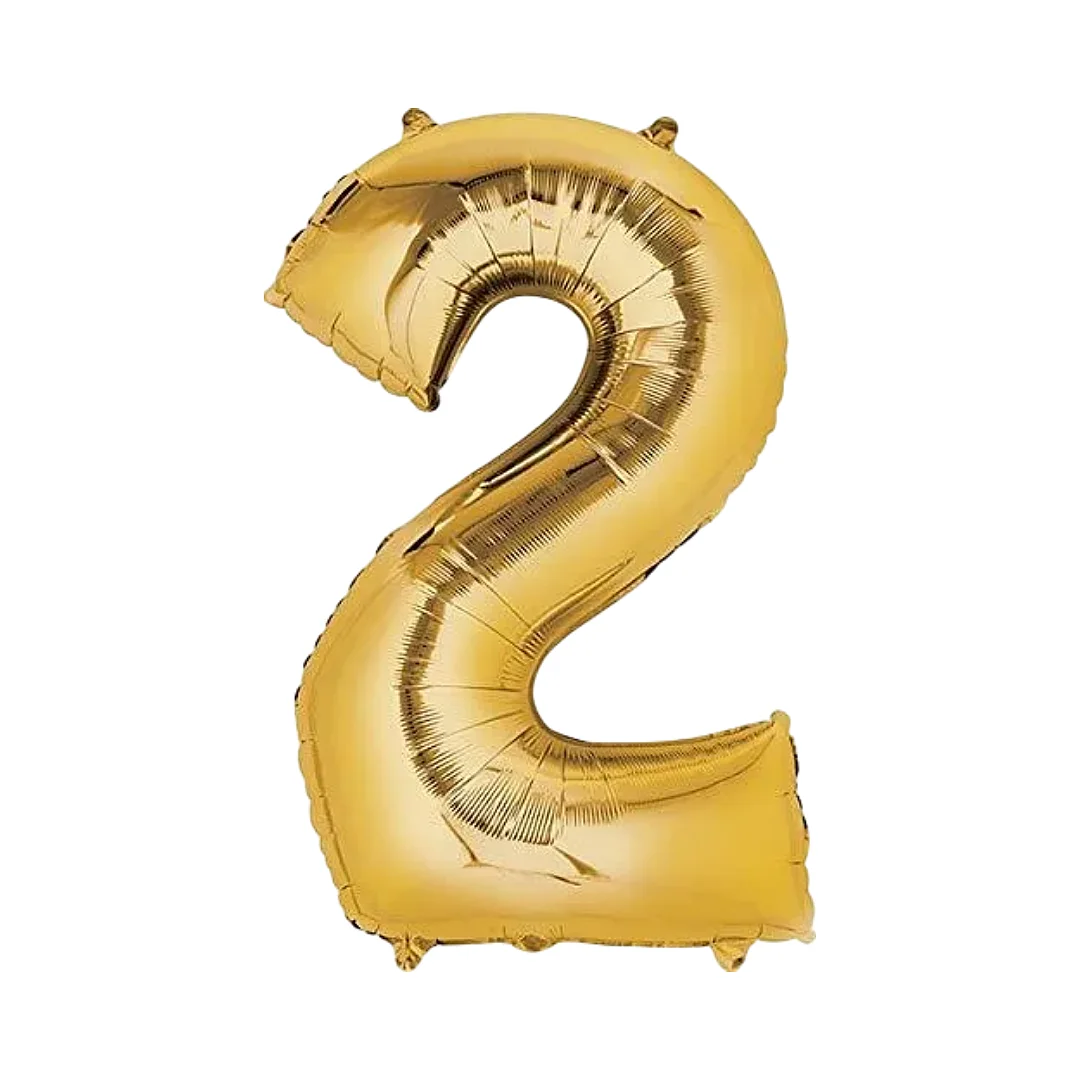 Compra Globo Metalizado de 40Cms # 2 Dorado en Partymax. Bogotá. Imagen #1.