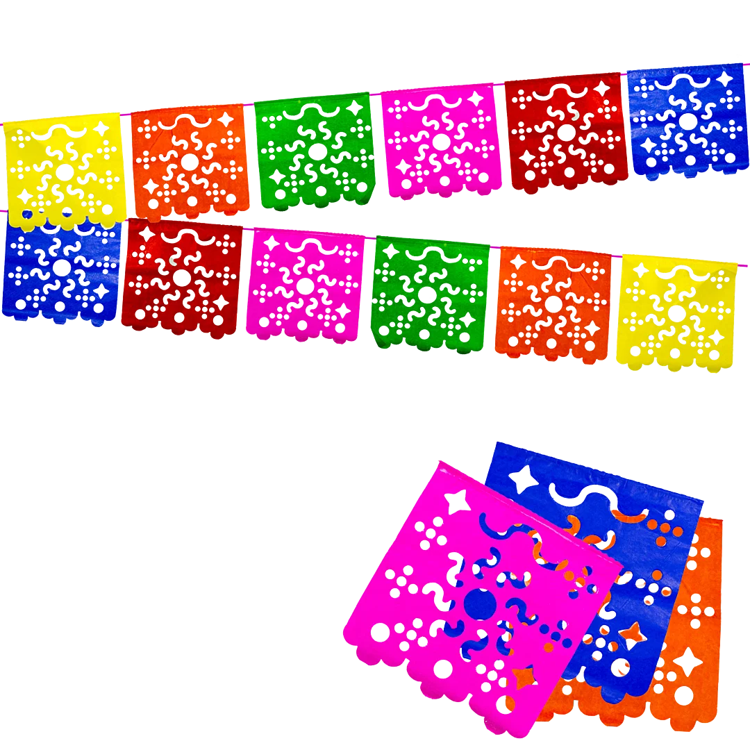Compra aquí Banderines Mexicanos Arabescos *2.5 Metros #1