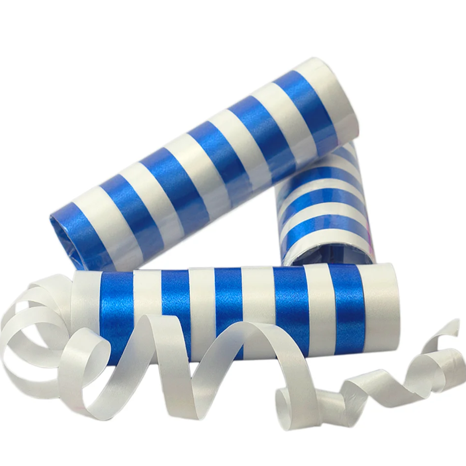 Compra aquí Serpentina Azul Rey /Blanco*3 Unidades #1