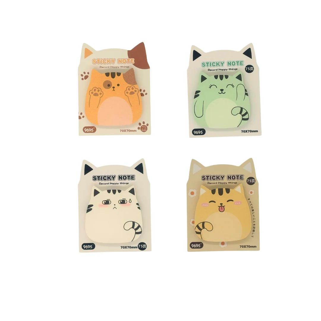 Compra Post-It Diseño de Gato*2 Unidades en Partymax. Bogotá. Imagen #1.