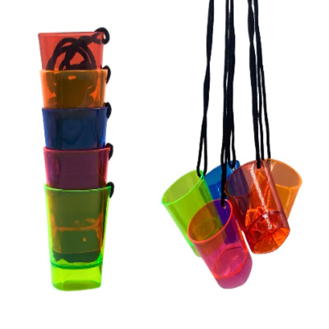 Compra Copa Acrílica Aguardientera *10 Unidades Con Cordón en Partymax. Bogotá. Imagen #1.