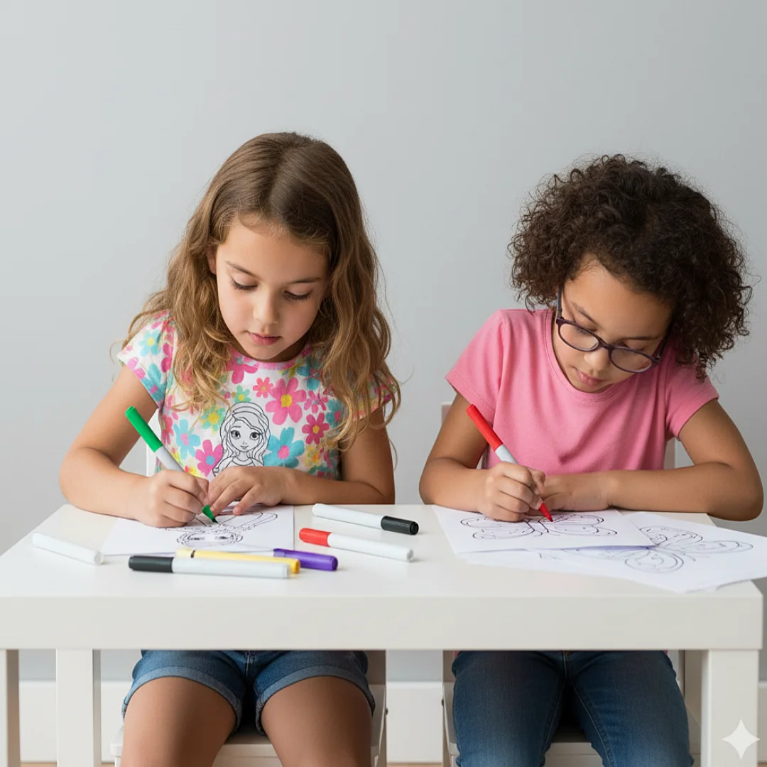 Compra Set de Hojas para Colorear +4 Marcadores *3 Unidades en Partymax. Bogotá. Imagen #2.