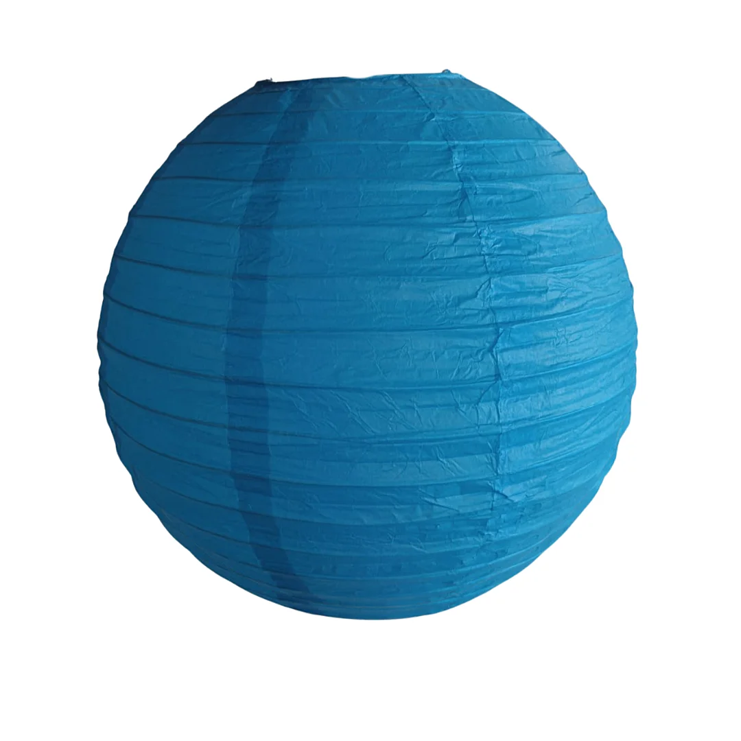 Compra aquí Globo Chino de Papel Azul Celeste *30Cms #1