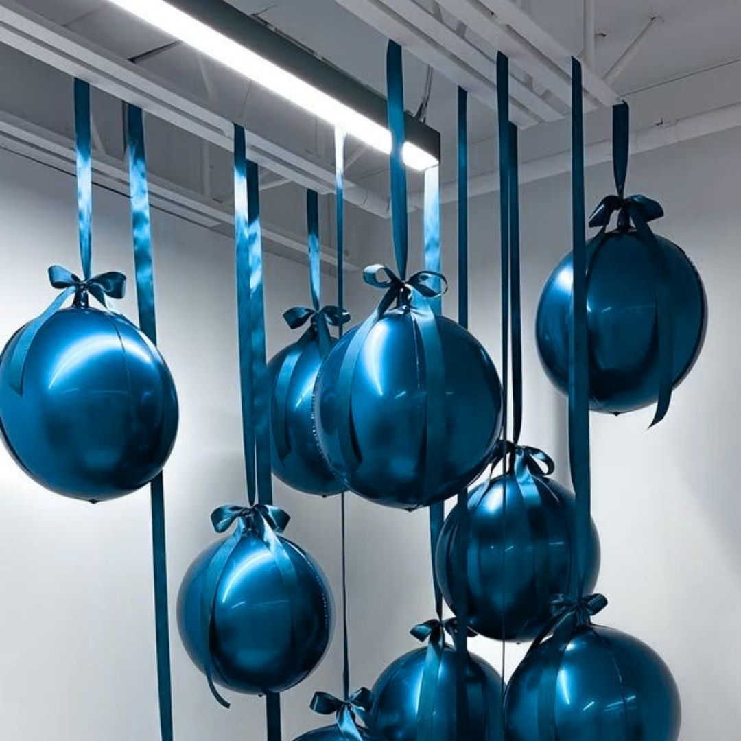 Compra Globo Orbz de 30Cm Azul Metalizado *6 Unidades en Partymax. Bogotá. Imagen #2.