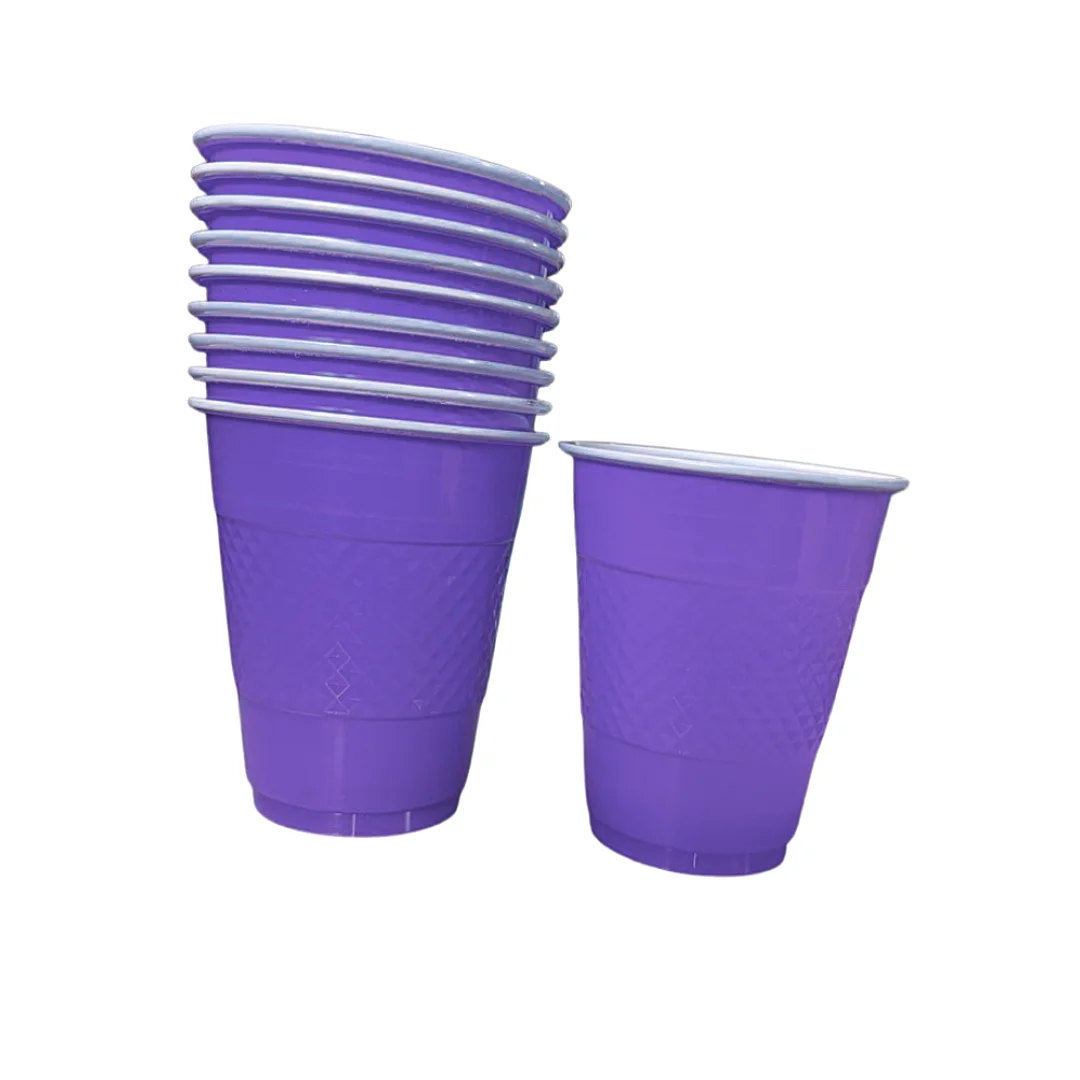 Compra Vaso 9 Onzas Unicolor Morado * 10 Unidades en Partymax. Bogotá. Imagen #1.