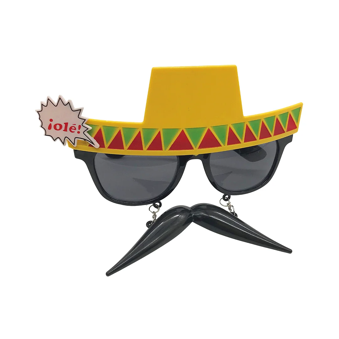 Compra aquí Gafas Con Bigote Mexicanas Ole #1