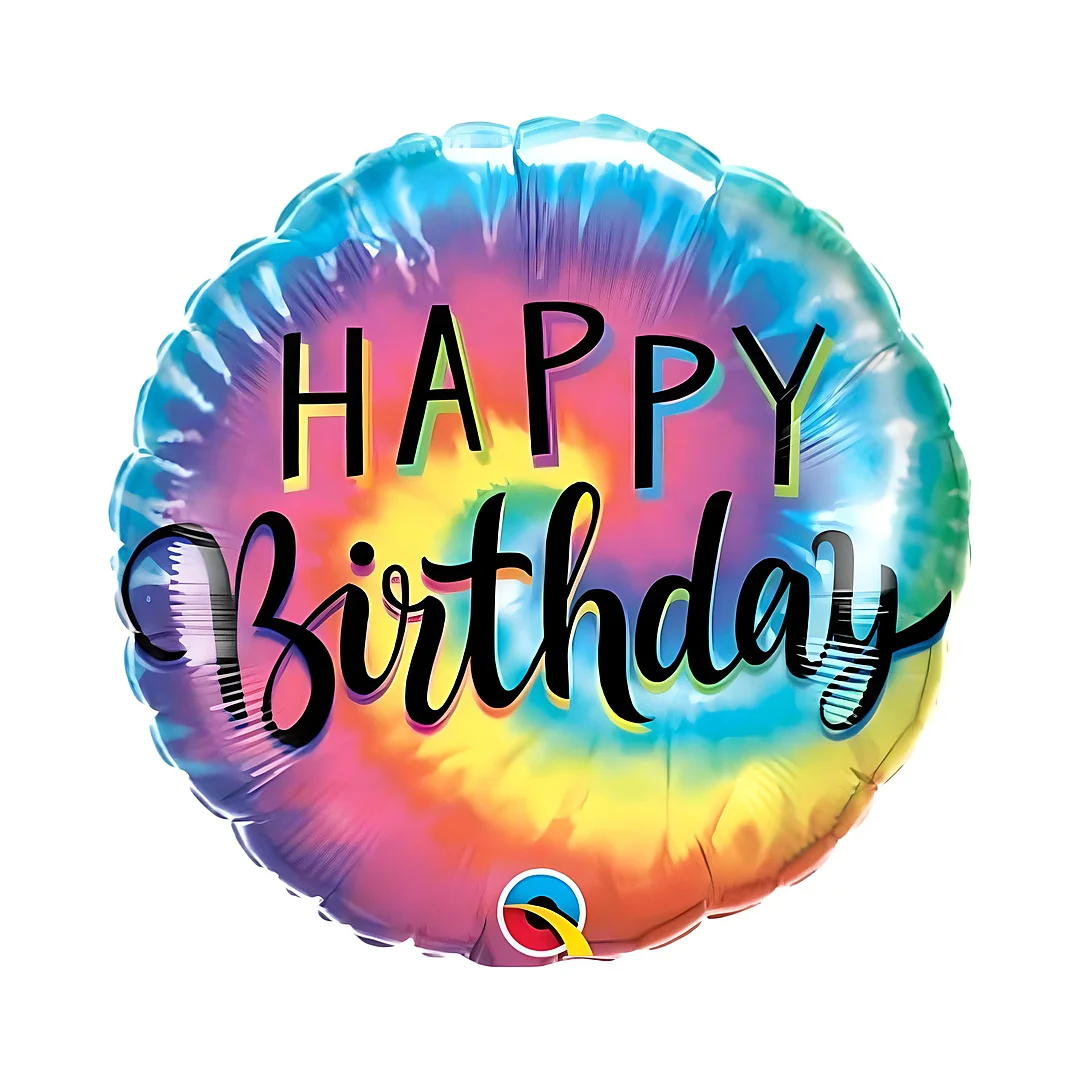 Compra Globo Happy Birthday Colores Tie-Dye en Partymax. Bogotá. Imagen #1.