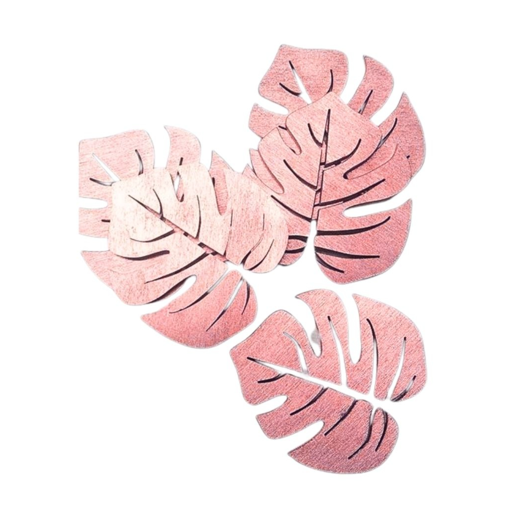 Compra Aplique Hojas Oro Rosa *6 Unidades en Partymax. Bogotá. Imagen #1.