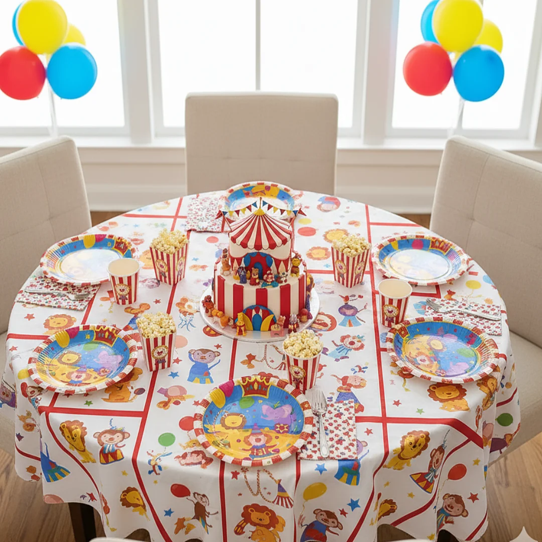 Compra Plato Redondo 7" Circo * 10 Unidades en Partymax. Bogotá. Imagen #2.