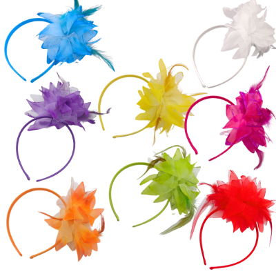 Compra Diadema Flor Elegante *12 Und en Partymax. Bogotá. Imagen #1.