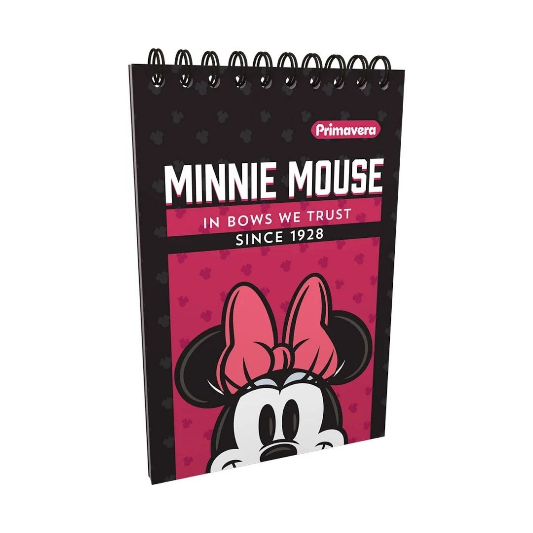 Compra Cuaderno Rayadp Argollado Minnie Since 1928 *80 Hojas en Partymax. Bogotá. Imagen #1.
