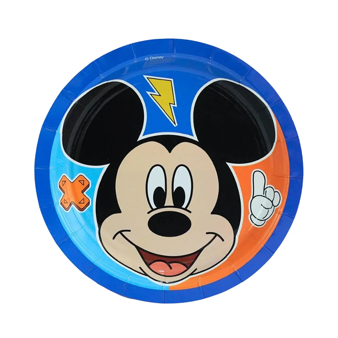 Compra Plato Redondo 7" Mickey *10 Unidades en Partymax. Bogotá. Imagen #1.